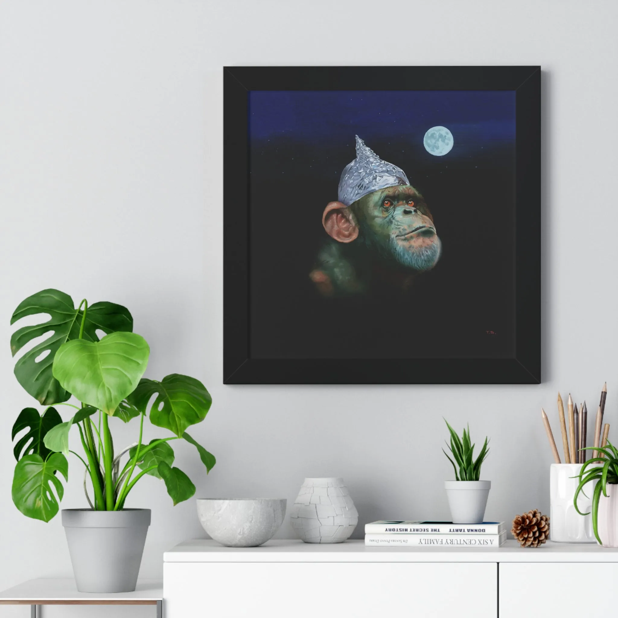 Tony South: "Signals" Framed Poster