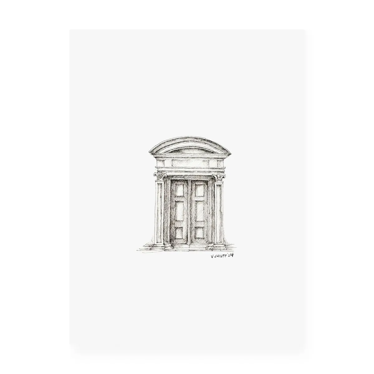 Venice Door 4 - Original Illustration