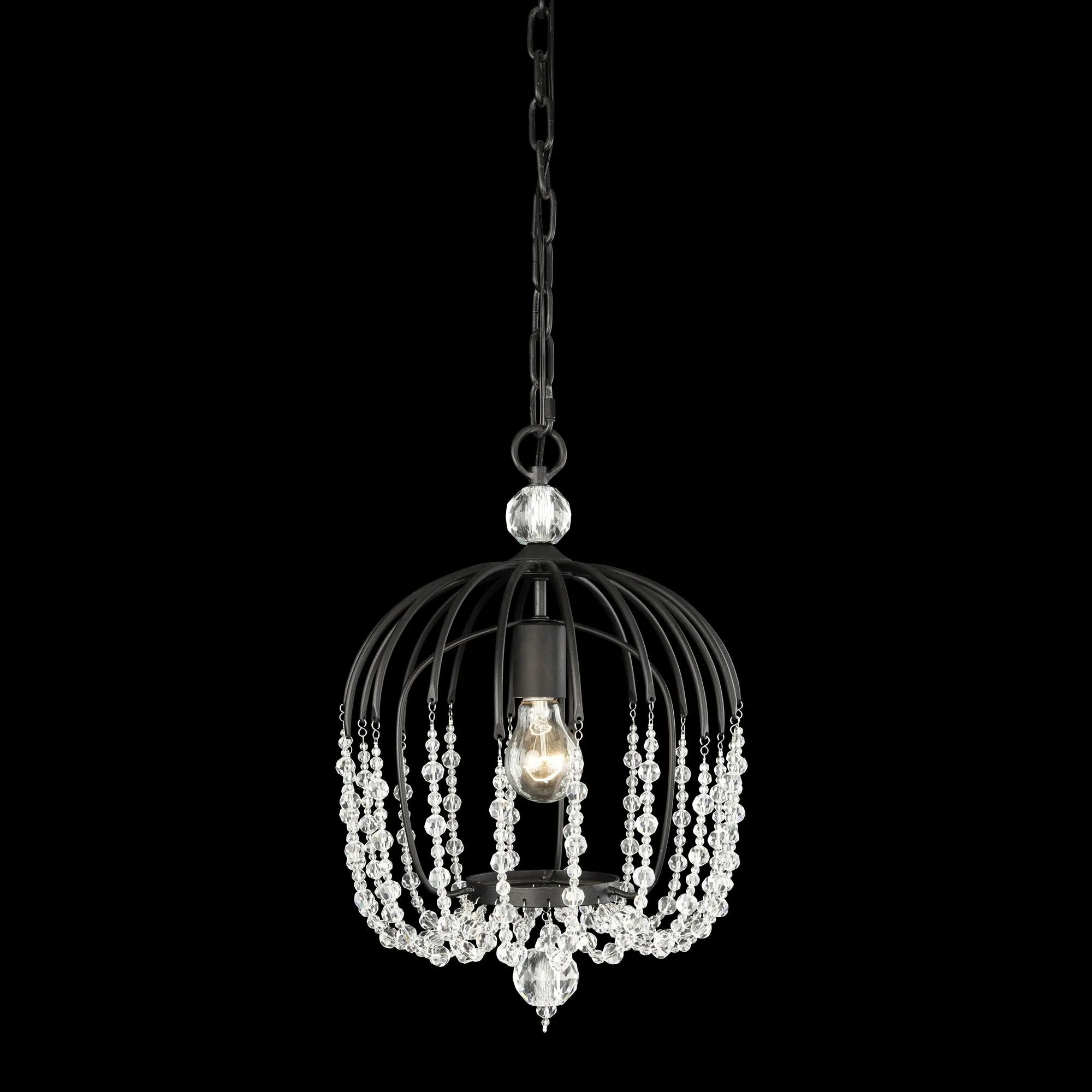 Voliere 343P01MB 1-Light Pendant Light - Matte Black
