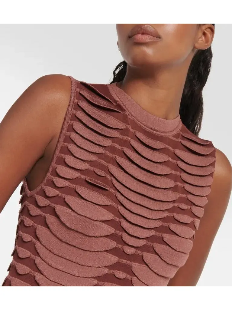 Women’s 3D Python Knit Dress