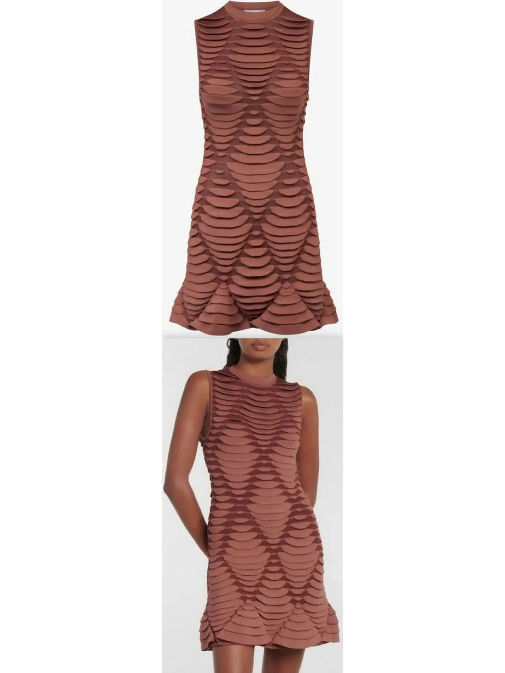 Women’s 3D Python Knit Dress