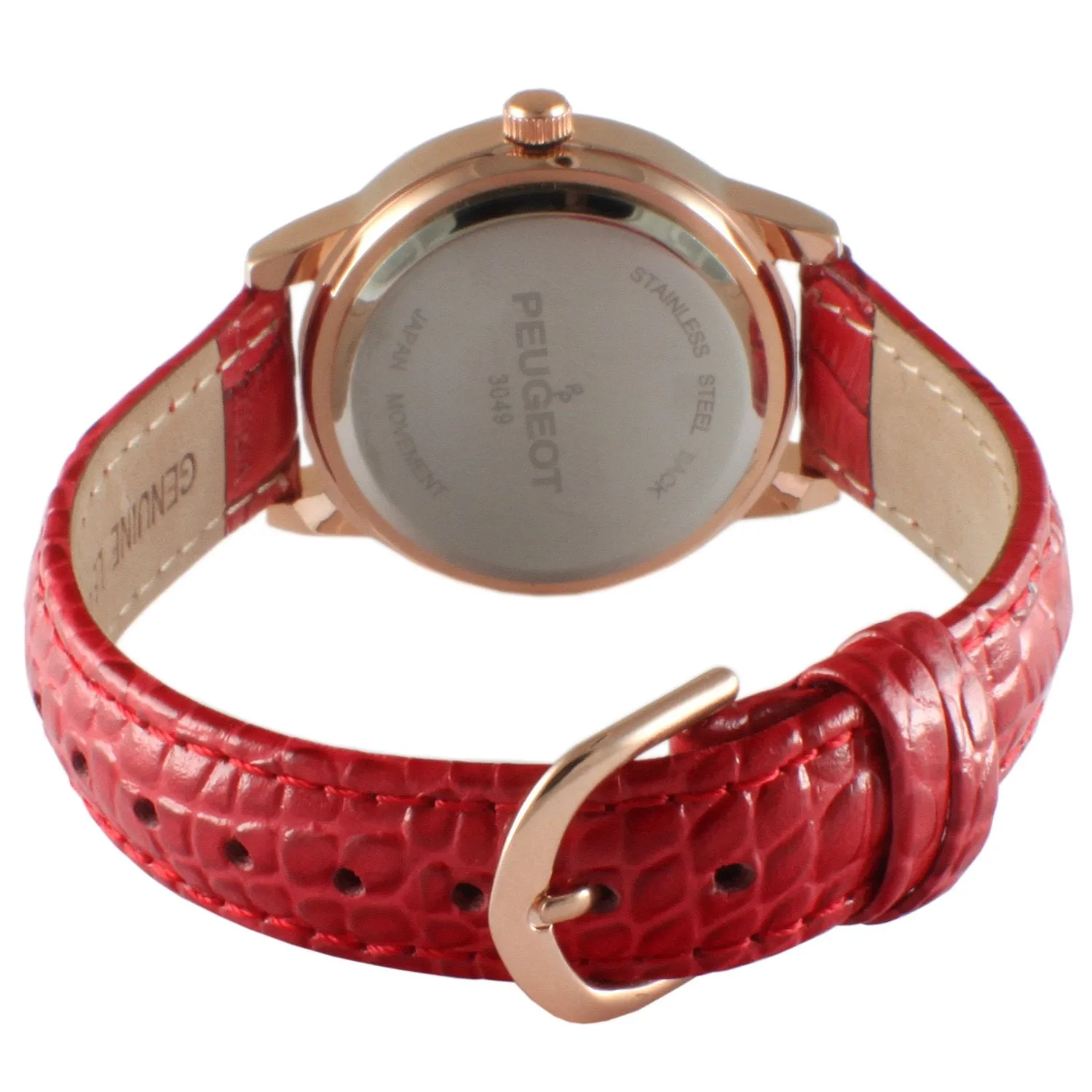 Women's Brown 36mm Classic Watch with Crystal Bezel